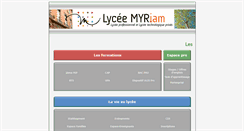 Desktop Screenshot of myriam31.com